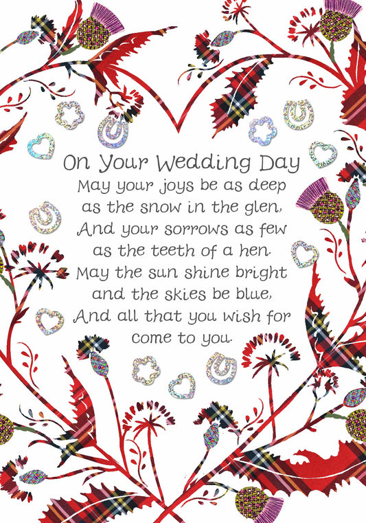 On your wedding day