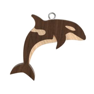 Orca Keyring