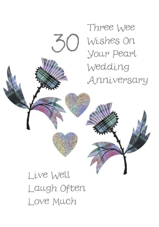 Pear Anniversary Card