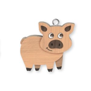 Pig Keyring