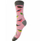 Pink Bird Bamboo Socks by Gemjar