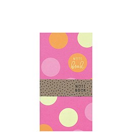 Pink Spots notebook by Cinnamon Aitch