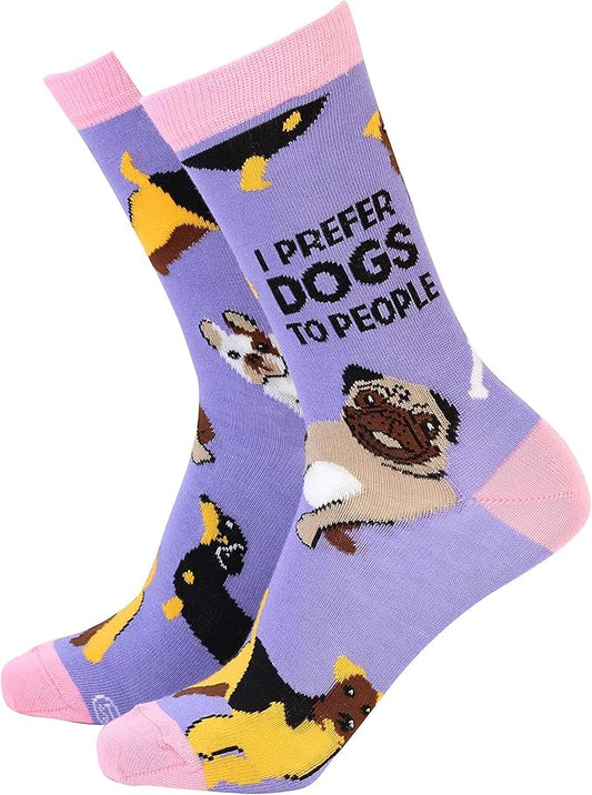 I prefer dogs to people by Sock Therapy