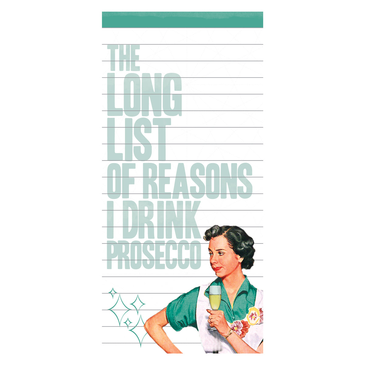 Reasons I Drink Prosecco Magnetic Notepad