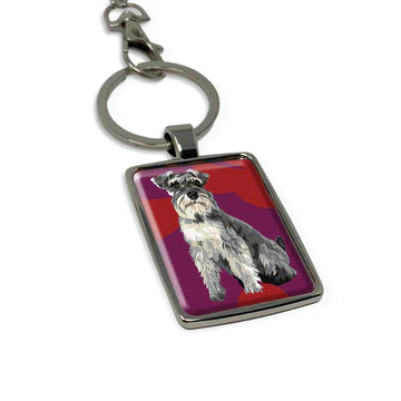 Schnauzer keyring by Gerry Leslie