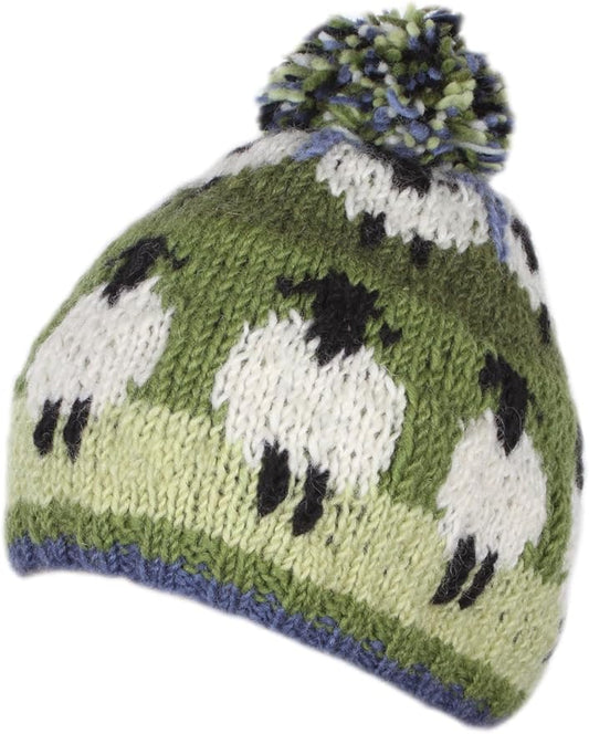 Sheep Bobble Beanie by Pachamama