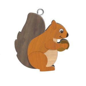 Squirrel Keyring