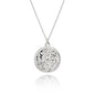 St Christopher Silver Plated Necklace