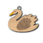 Swan Keyring