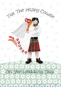 Tae the Happy Couple Wedding Card