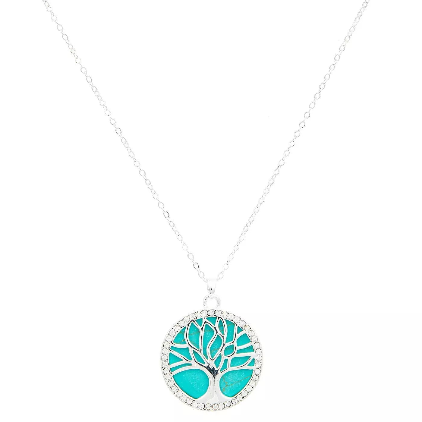 Turquoise Tree of Life Necklace