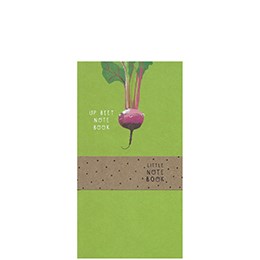 Up Beet notebook by Cinnamon Aitch