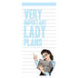 Lady Plans Magnetic Notepad