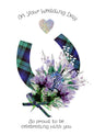 Wedding Horseshoe Thistle