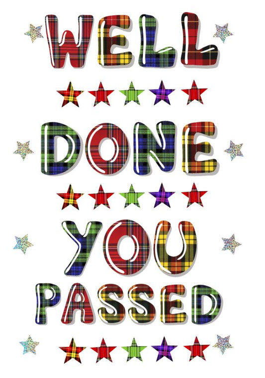 Well Done You Passed