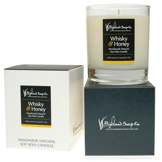 Whisky & Honey Soya Candle