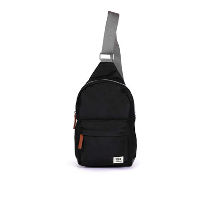 Willesden B Black Recycled Nylon bag by ROKA