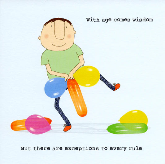 Age comes wisdom