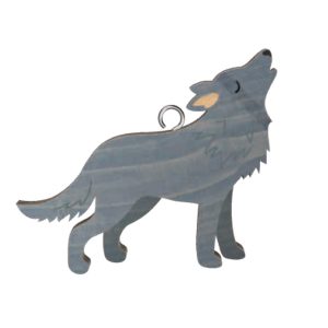 Wolf Keyring